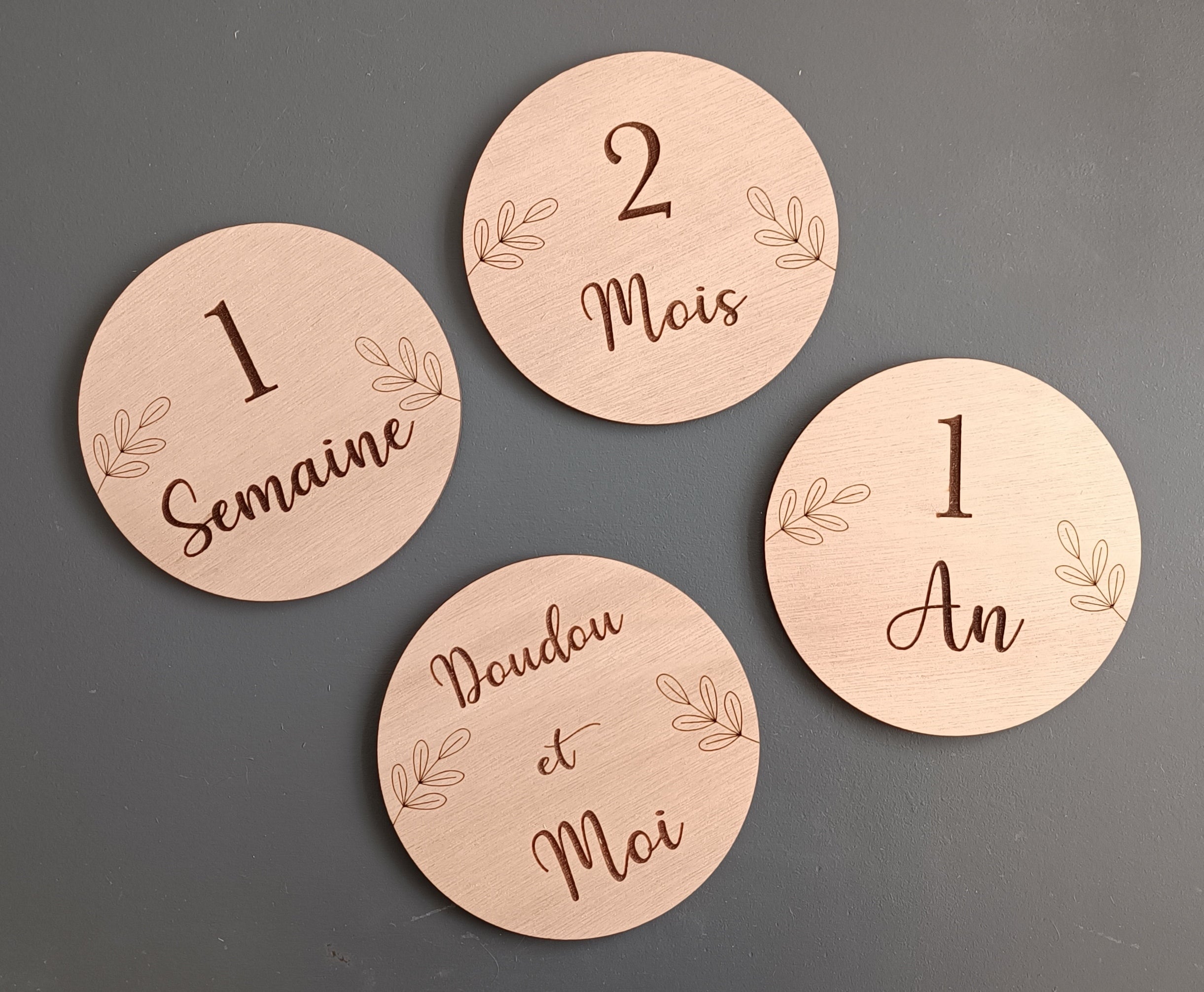 Cartes étapes en bois