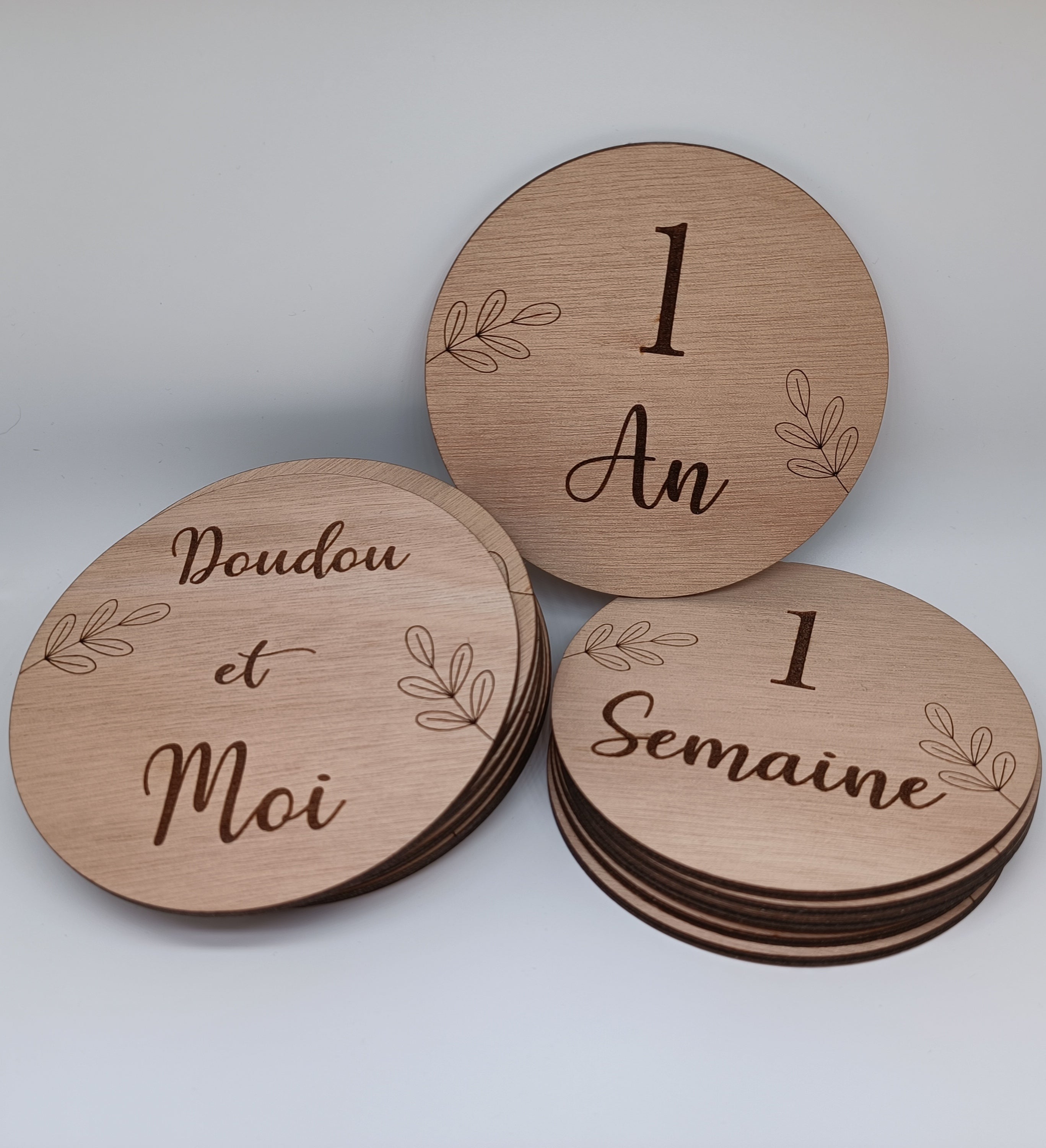 Cartes étapes en bois