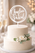 Cake topper personnalisé