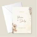 Faire-part de mariage - Collection Bohème n°1