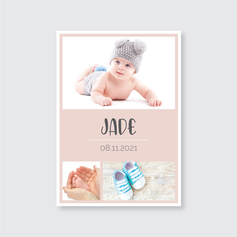 Faire-part de naissance Jade