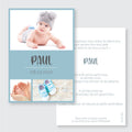 Faire-part de naissance Paul