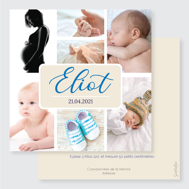 Faire-part de naissance