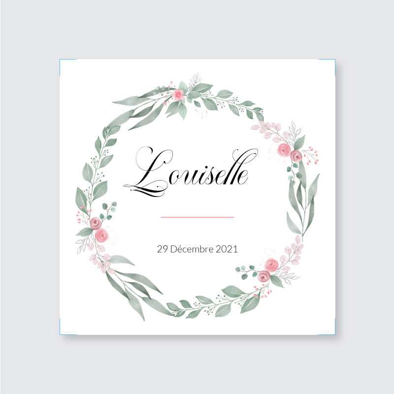 Faire-part de naissance Louiselle