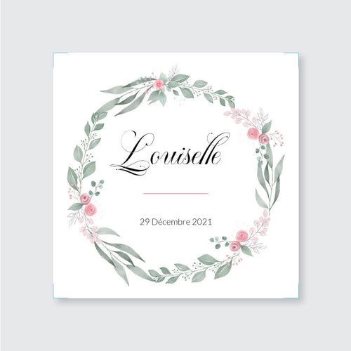 Faire-part de naissance Louiselle