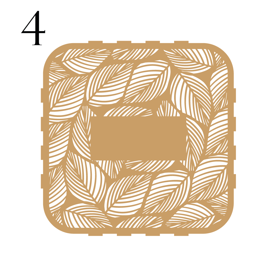 Urne / Boite à enveloppes en bois à personnaliser