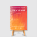 Panneau de bienvenue – FULL COLOR
