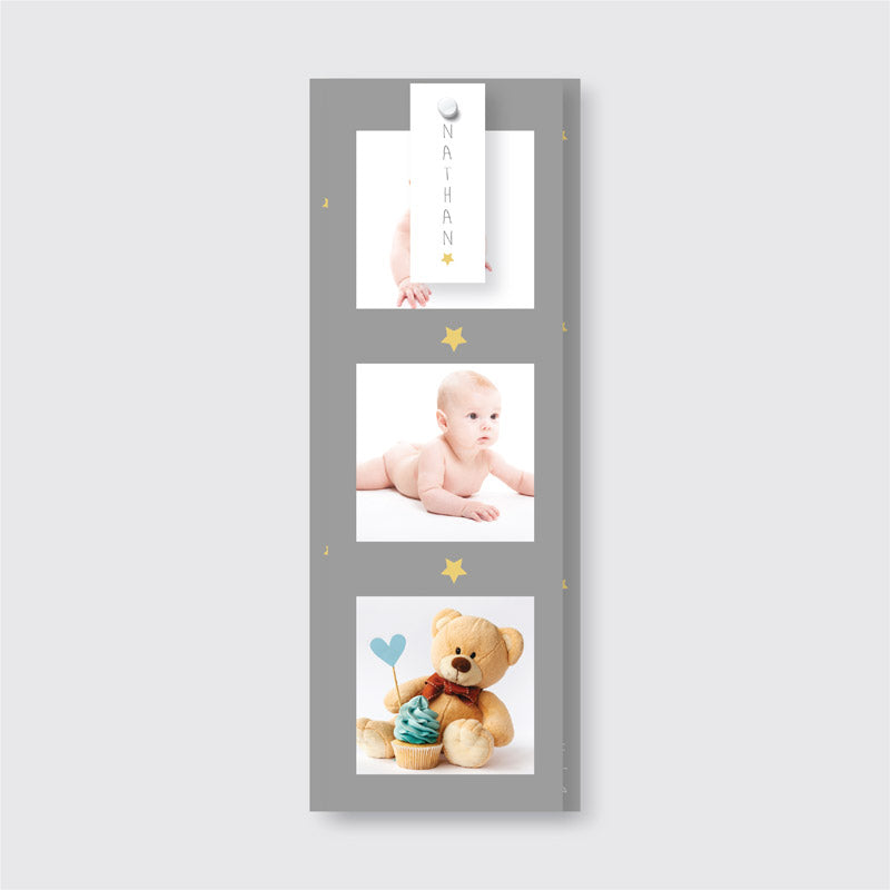 Faire-part de naissance marque page - Ma petite étoile