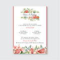 Faire-part de mariage - Sous les tropiques