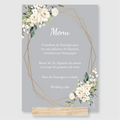 Menu de mariage