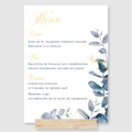 Menu de mariage