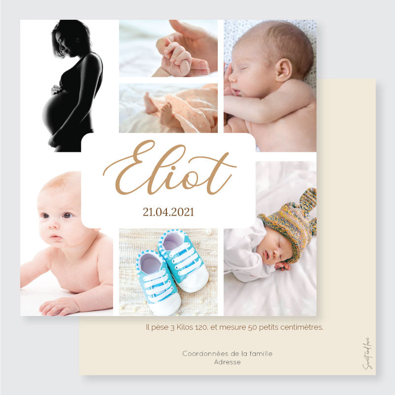 Faire-part de naissance